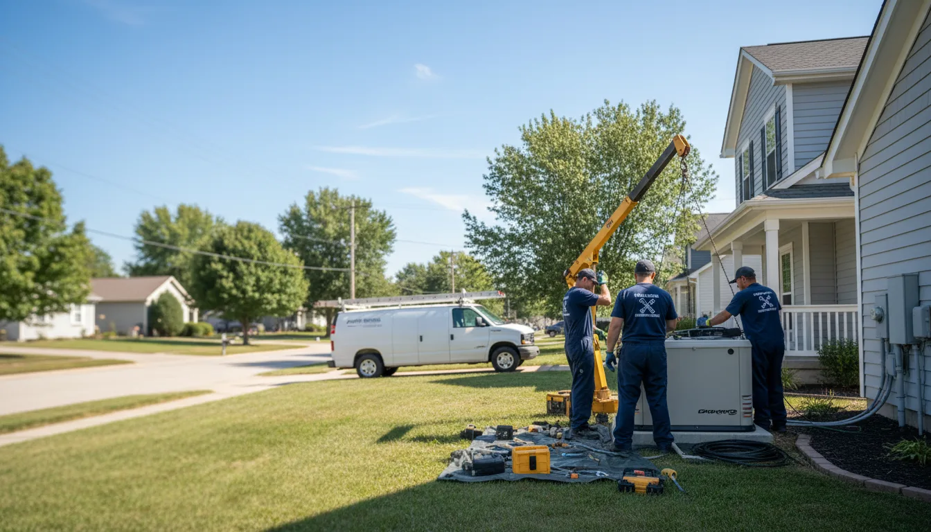 Generator Installation in Deport, TX near me